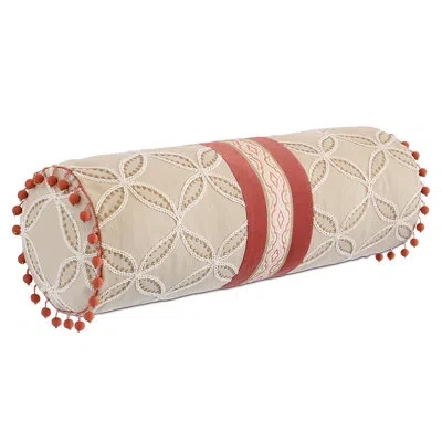 Eastern Accents Rena Bolster Pillow Cover & Insert In Natural