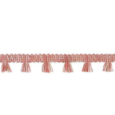Eastern Accents Rena Gimp Fabric In Coral