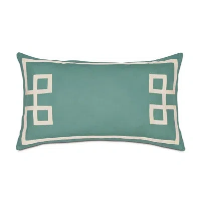 Eastern Accents Resort Linen Decorative Pillow & Insert In Aqua