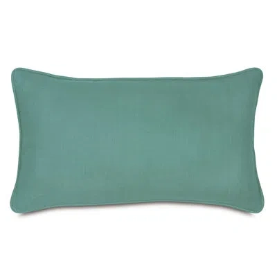 Eastern Accents Resort Linen Decorative Pillow & Insert In Aqua