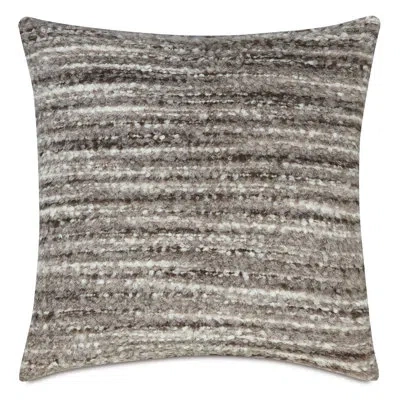 Eastern Accents River Wool Euro Sham In Brown;gray