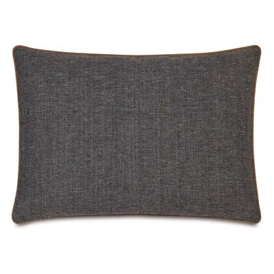 Eastern Accents Rocco Woven Cotton Blend Bed Sham In Obi Slate