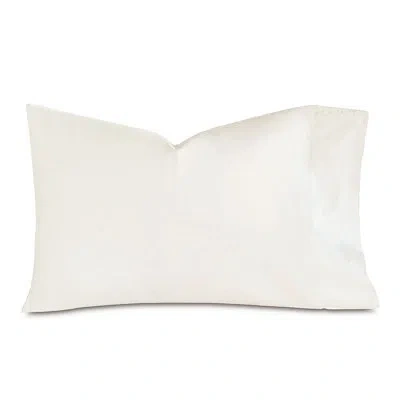 Eastern Accents Roma 600 Thread Count Egyptian-quality Cotton Sateen Pillowcase In Ivory