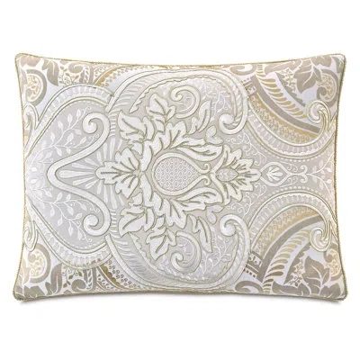Eastern Accents Romilly Right Embroidered Bed Sham In Taupe