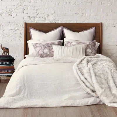 Eastern Accents Rory White Linen Duvet Cover