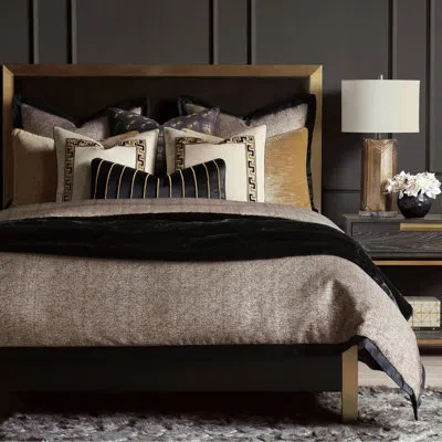 Eastern Accents Roxanne By Barclay Butera Reversible Comforter In Roxanne Speckle