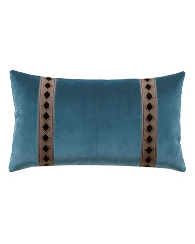 Eastern Accents Rudy Bolster Pillow In Blue