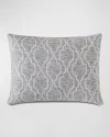 Eastern Accents Safford Ogee Sham In Gray