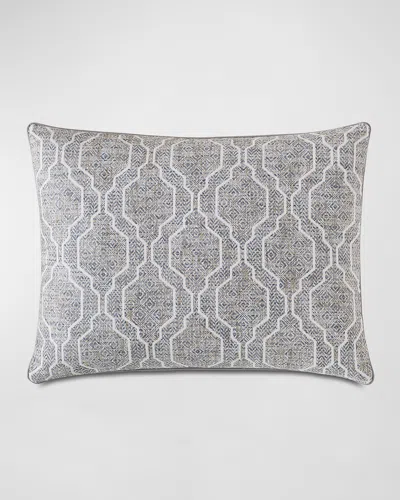 Eastern Accents Safford Ogee Sham In Gray