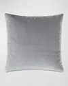 Eastern Accents Safford Velvet Euro Sham In Gray