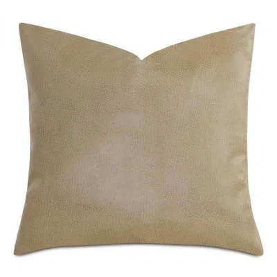Eastern Accents Scarpa Pebbled Decorative Pillow Square In Caramel