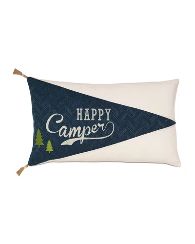 Eastern Accents Scout Happy Camper Decorative Pillow In Multi