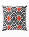 Eastern Accents Seneca Decorative Pillow, 22" X 22" In Navy