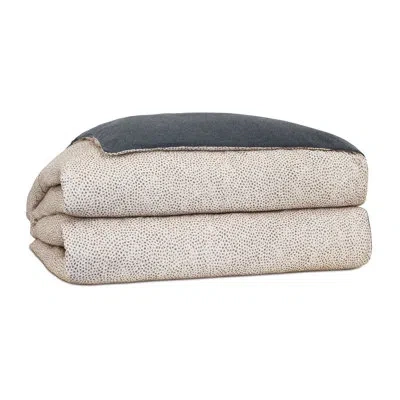 Eastern Accents Sigrid Modern & Contemporary Cotton Duvet Cover In Dark Gray,beige