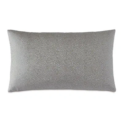 Eastern Accents Silvio Embroidered Decorative Pillow Cover & Insert In Silver