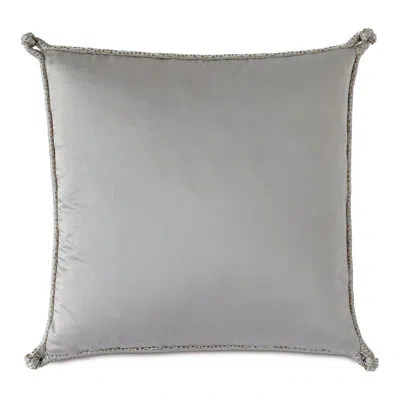 Eastern Accents Silvio Turkish Knot Decorative Pillow Cover & Insert In Silver
