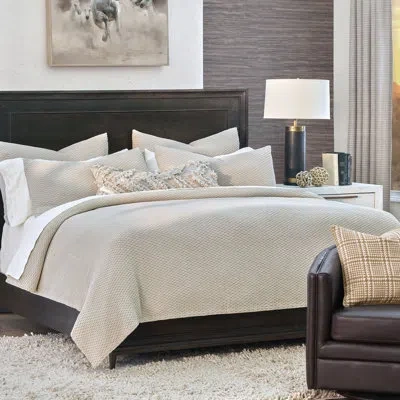 Eastern Accents Sperrin Woven Coverlet In Black
