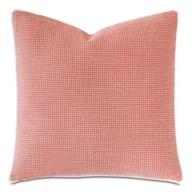 Eastern Accents St Barths Mini Fringe Decorative By Barclay Buteras Pillow Cover & Insert In Orange
