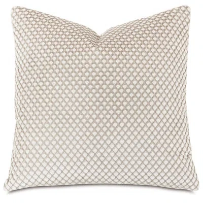 Eastern Accents Sussex By Barclay Butera Velvet Decorative Pillow In Yana Mink