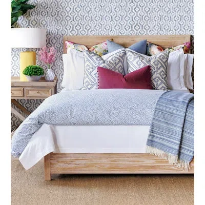 Eastern Accents Sweetness Matelasse By Celerie Kemble Reversible Coverlet / Bedspread In White