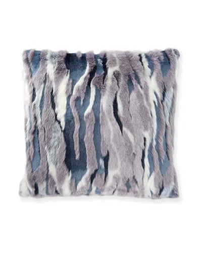 Eastern Accents Tabitha Faux-fur Decorative Pillow In Multi