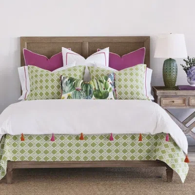 Eastern Accents Taylor Cotton Duvet Cover In Baldwin White