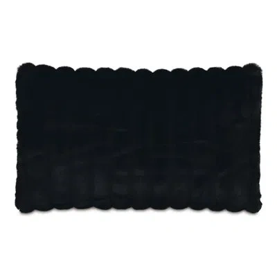 Eastern Accents Tenenbaum Fur Decorative Pillow Cover & Insert In Black