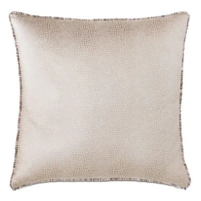 Eastern Accents Teryn Gray Cotton Blend Piece Sham