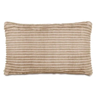 Eastern Accents Tinsel Rectangle Pillow Cover & Insert In Tan