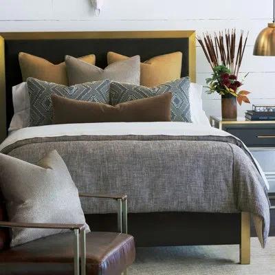 Eastern Accents Trillium By Thom Filicia Comforter In Gray