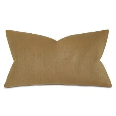 Eastern Accents Trillium By Thom Filicia Decorative Rectangular Linen Pillow Cover & Insert In Gold