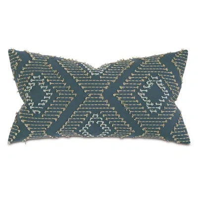 Eastern Accents Trillium By Thom Filicia Diamond Fil Coupe Decorative Rectangular Pillow Cover & Insert In Gray;taupe