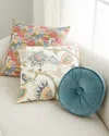 Eastern Accents Uma Round Decorative Pillow In Rust