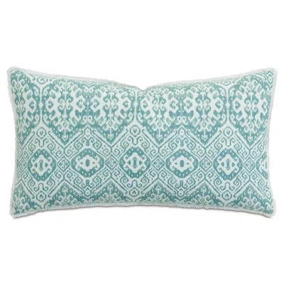 Eastern Accents Villa Blanca Ikat Decorative Pillow In Spa