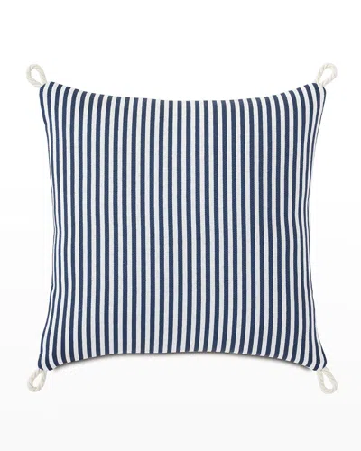 Eastern Accents Villa Cord Knot Decorative Pillow In Navy
