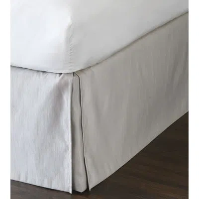 Eastern Accents Vionnet Lucent 16" Bed Skirt In Silver