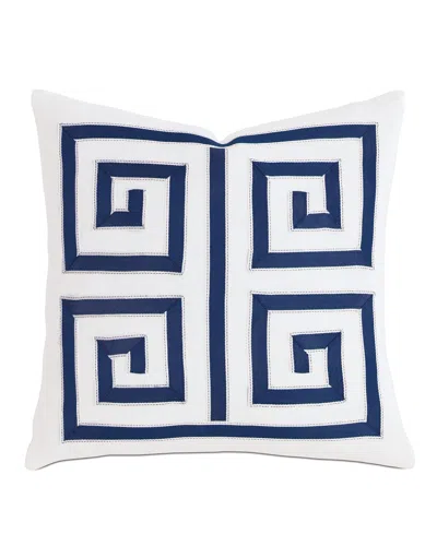 Eastern Accents Watermill Indigo Decorative Pillow, 18"sq. In Blue