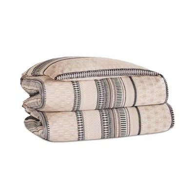 Eastern Accents Willow Matelasse Duvet Cover In Neutral,black
