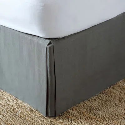 Eastern Accents Wren 16" Bed Skirt In Gray