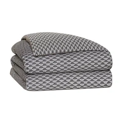Eastern Accents Zac Button Tufted Comforter In Prado Graphite