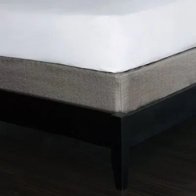 Eastern Accents Zac Contemporary Box Spring Cover In Gray