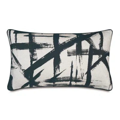 Eastern Accents Zelda Graphic Decorative Pillow In Taupe;black
