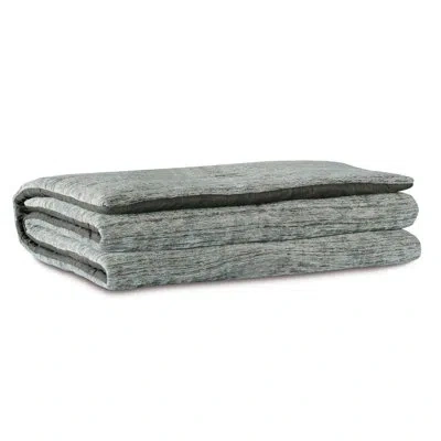 Eastern Accents Zephyr Chenille Bed Runner In Neyda Smoke;heron Dusk