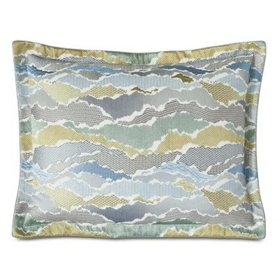 Eastern Accents Zephyr Cotton Blend Zipper Sham In Zephyr;mack Ice