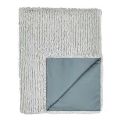 Eastern Accents Zeylin Faux Fur Throw In Gray