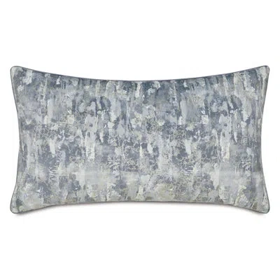 Eastern Accents Zeylin Velvet King Sham In Blue;metallic