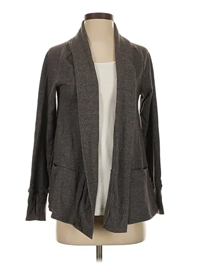 Pre-owned Eastern Mountain Sports Cardigan Sweater In Gray