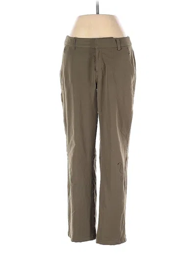Pre-owned Eastern Mountain Sports Casual Pants In Green