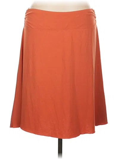 Pre-owned Eastern Mountain Sports Casual Skirt In Orange