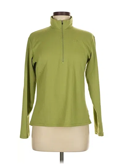 Pre-owned Eastern Mountain Sports Fleece Jacket In Green